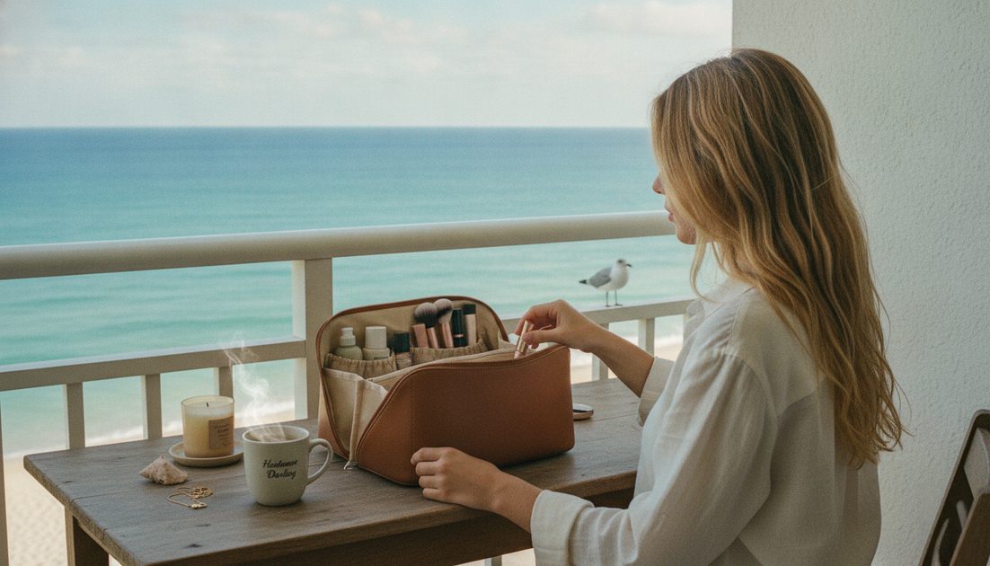 This Affordable Travel Makeup Bag Finally Fixed My Chaotic Morning Routine