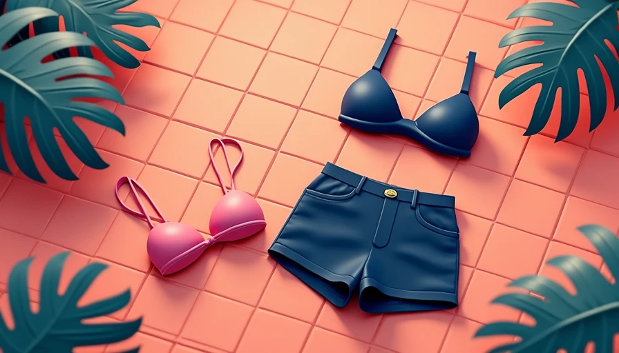 Illustration for skimpy outfits