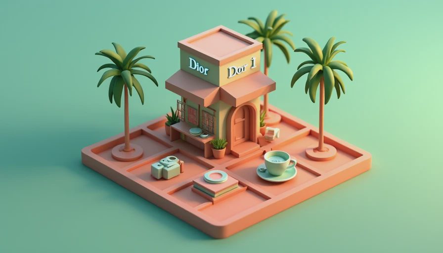 Visual context for dior café miami photos